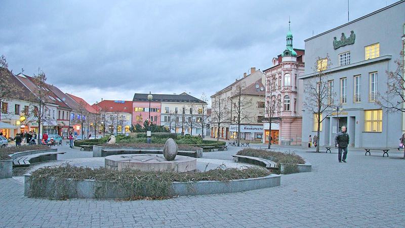 Masarykovo náměstí v Benešově