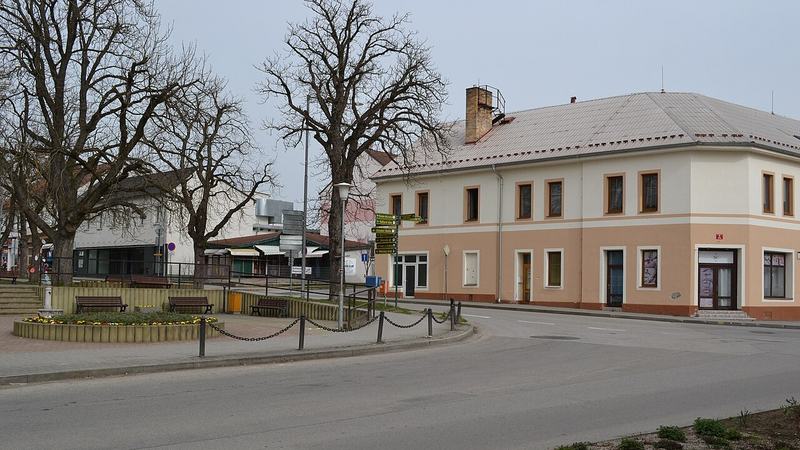 České Velenice - křižovatka Revoluční a Vitorazská