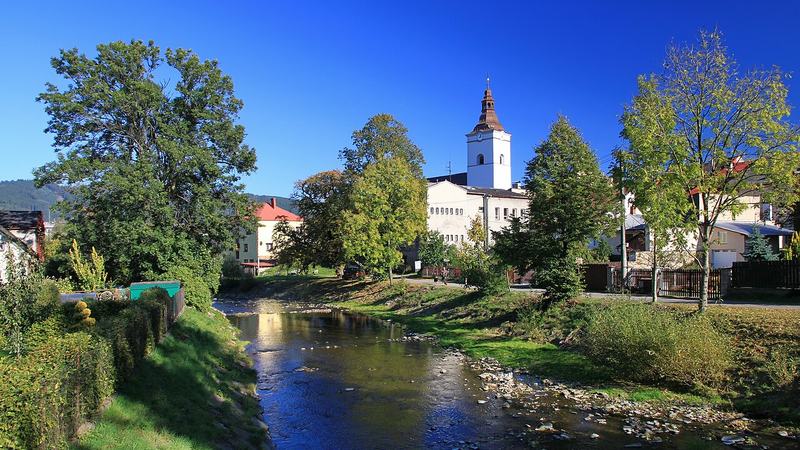 Jablunkov, řeka Lomná (Lomňanka)