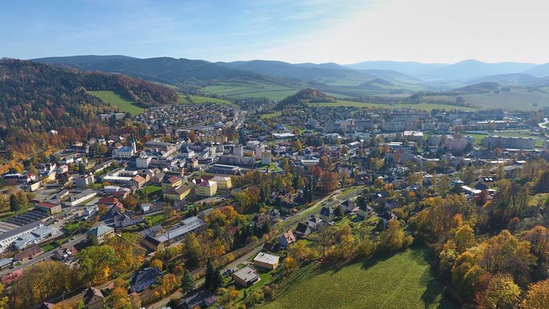 Jesenik by dron