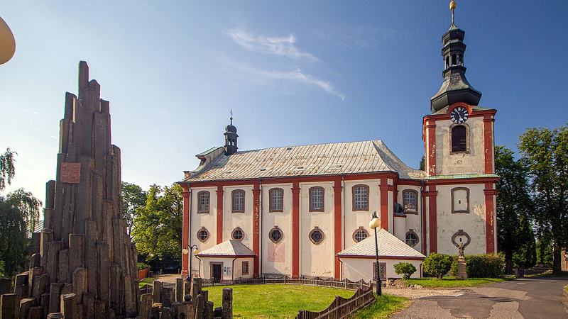 Kamenický Šenov, kostel Narození sv. Jana Křtitele