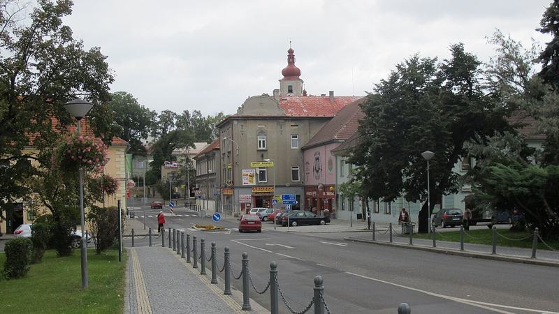 Masarykovo náměstí v Podbořanech