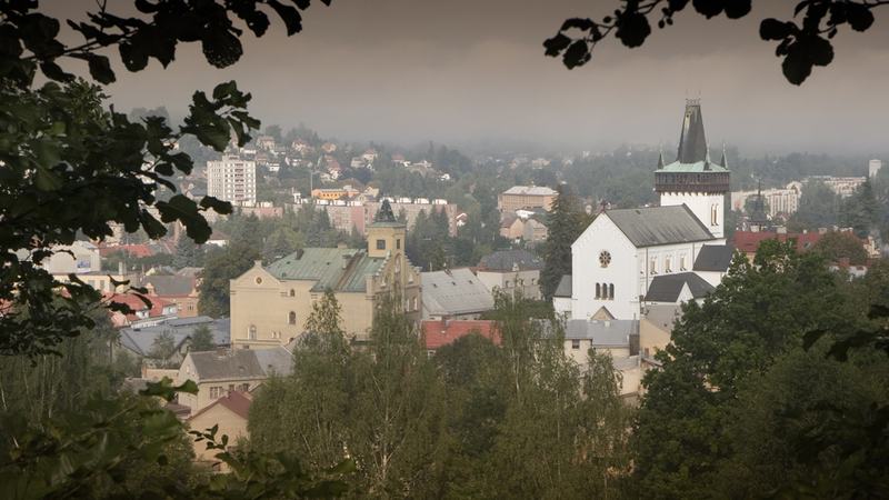 Semily - pohled na město