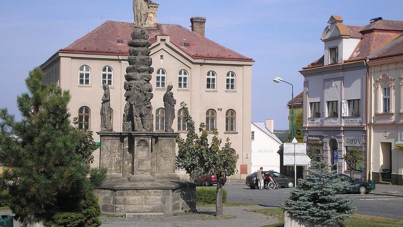Mariánský sloup ve Skutči