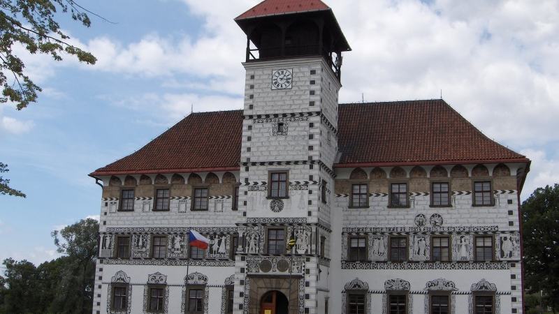 Renesanční zámek ve Staré Vsi nad Ondřejnicí , okres Ostrava-město