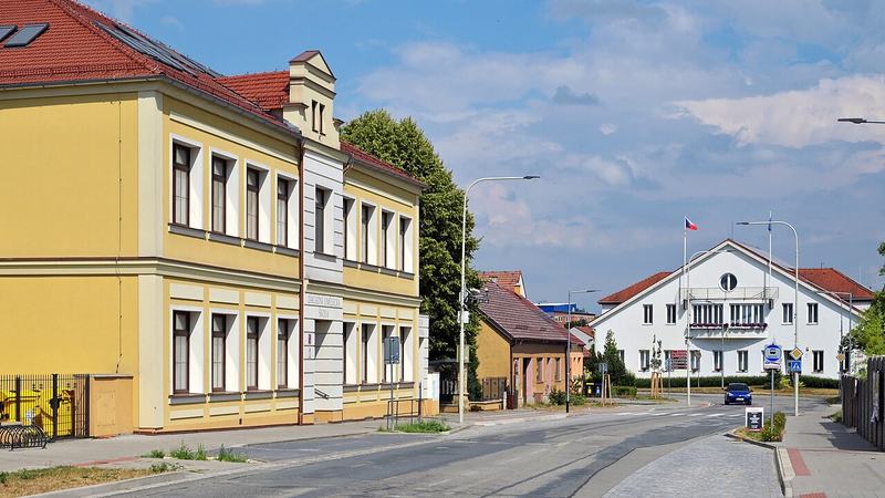 Střelice (okres Brno-venkov) - náměstí Svobody