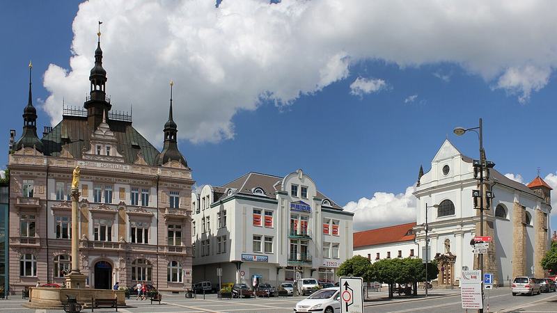 Náměstí Českého ráje, Turnov, Česko