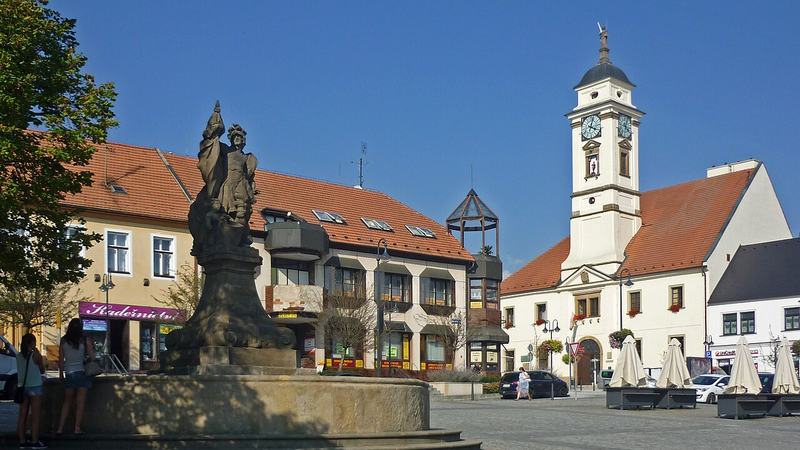 Ungarisch Brod (Uherský Brod), Masaryk-Platz