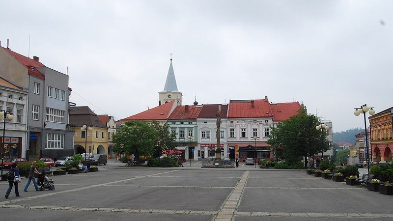 Náměstí ve Valašském Meziříčí
